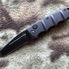 Boker Kalashnikov Mini Tanto Black Blade S97 Automatic Knife (2.5″) D2 New in Box